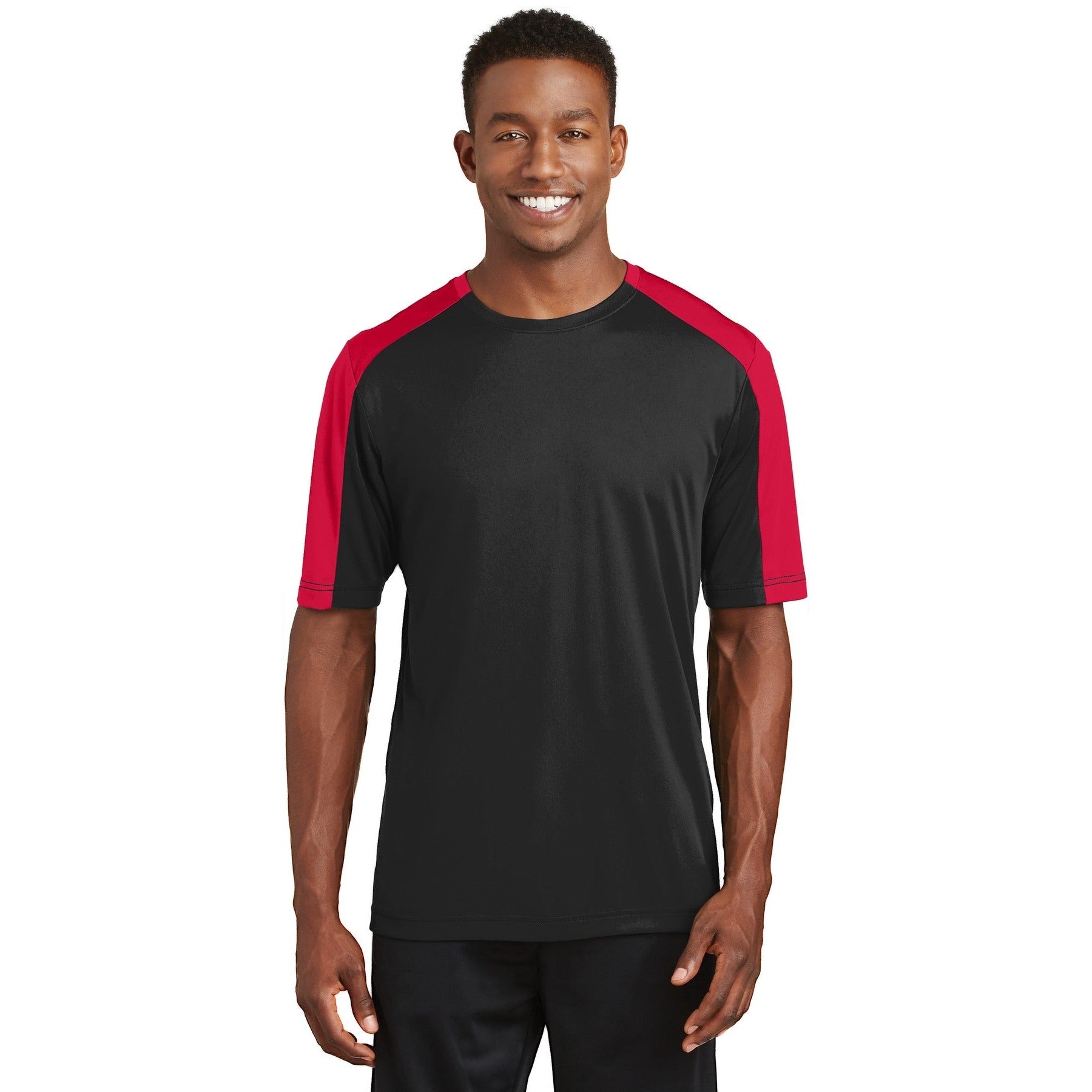 Sport-Tek-Sport-Tek® PosiCharge® Competitor™ Sleeve-Blocked Tee. ST354-MedTech-2